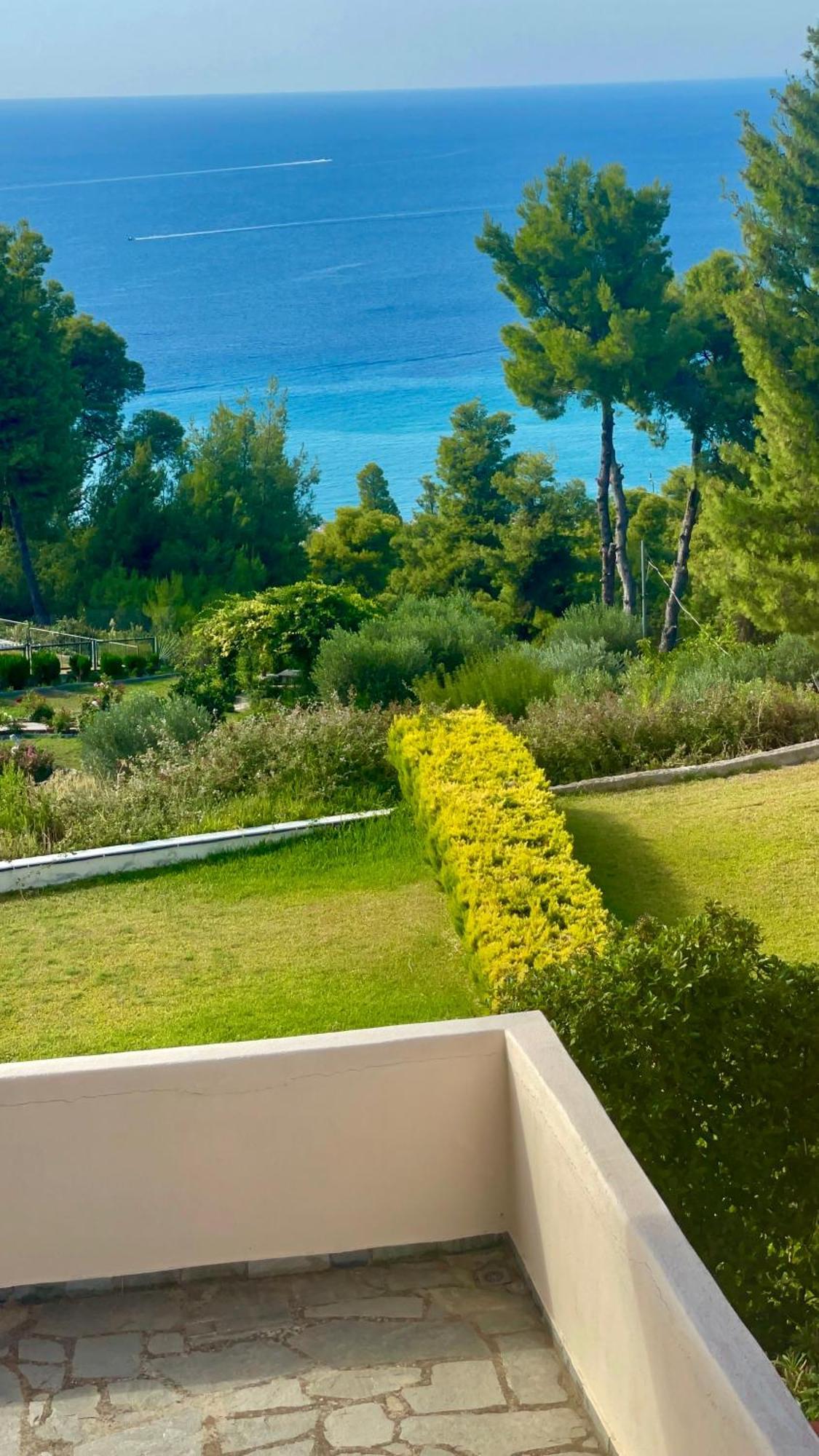 Summer House With Amazing View Possidi Exterior photo